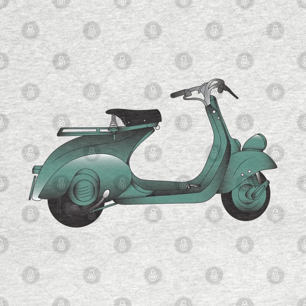 Vespa 125 1951 by kindacoolbutnotreally